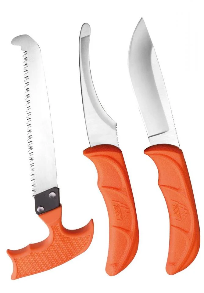 Outdoor Edge Jaeger Guide Three Piece Knife Set & Sheath - Image 3