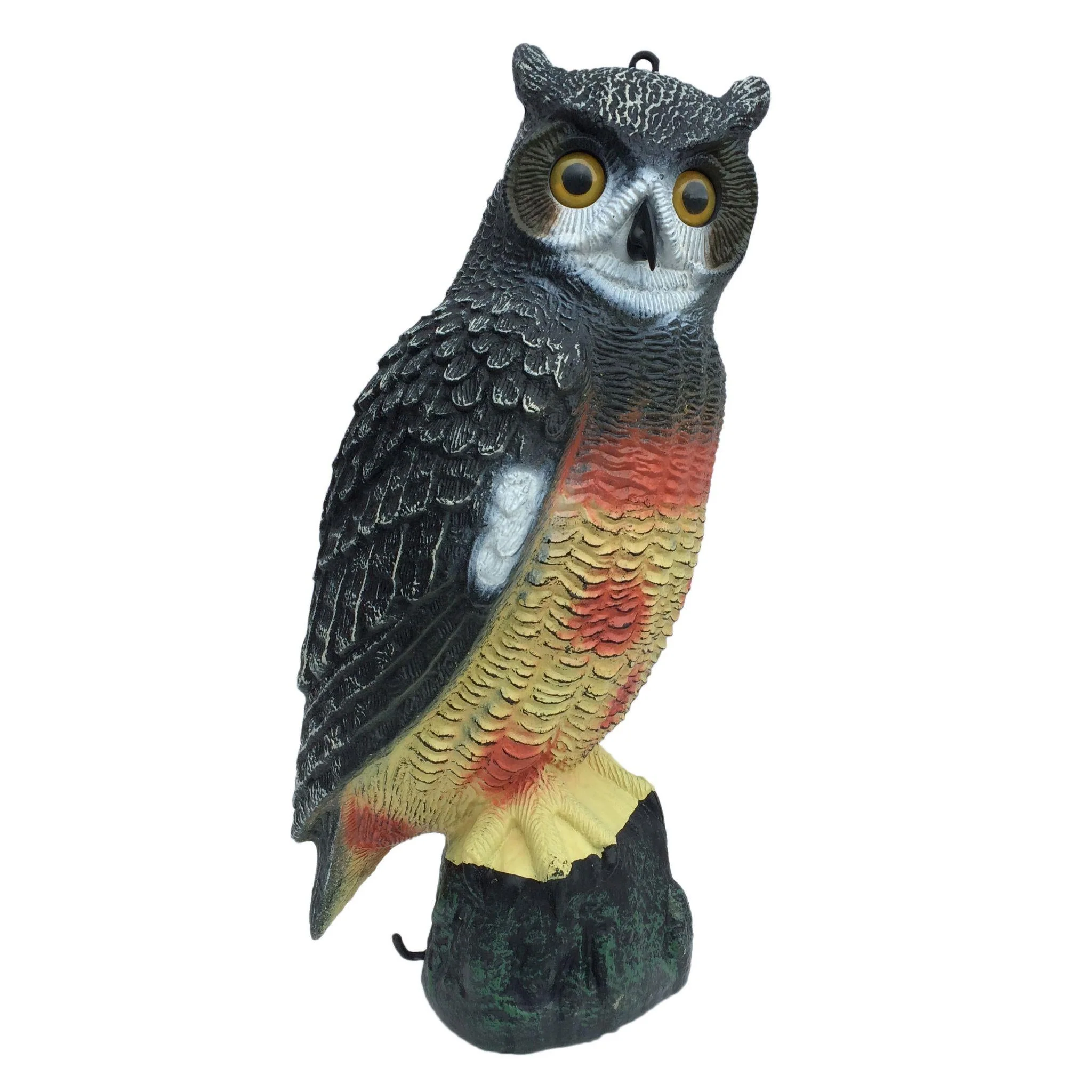 Owl Decoy Bird Scarer – Large Full Body Pigeon & Crow Deterrent - Image 6
