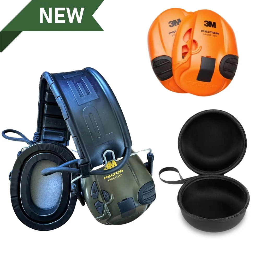 PELTOR ELECTRONIC EAR DEFENDERS COOLING NEW GEL PADS SPORTTAC 3M - Image 4