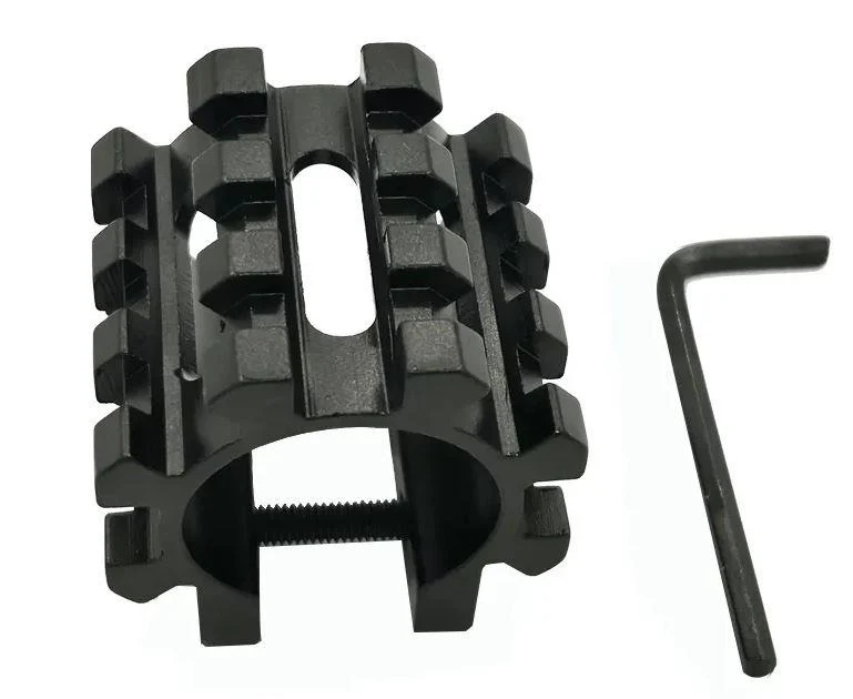 PICATINNY WEAVER RAIL FLASHLIGHT/LASER BASE UNIVERSAL MOUNT 25.4MM/20MM - Image 6