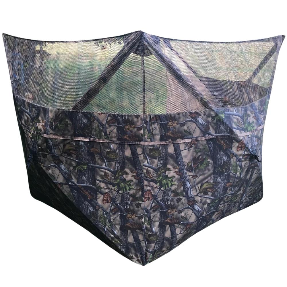 Pop Up Blind Three Sided Stubble & Wetland Camo Hunting Hide Perfect for Pigeon shooting - Image 4