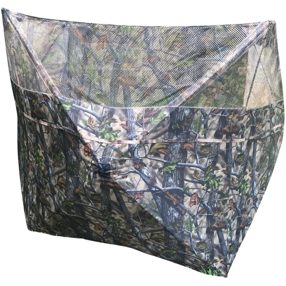 Pop Up Blind Three Sided Stubble & Wetland Camo Hunting Hide Perfect for Pigeon shooting - Image 5