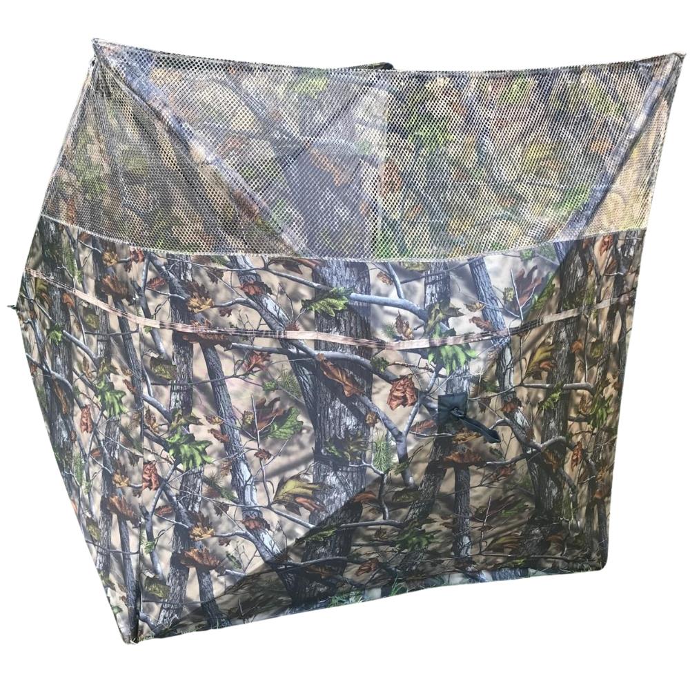 Pop Up Blind Three Sided Stubble & Wetland Camo Hunting Hide Perfect for Pigeon shooting - Image 6