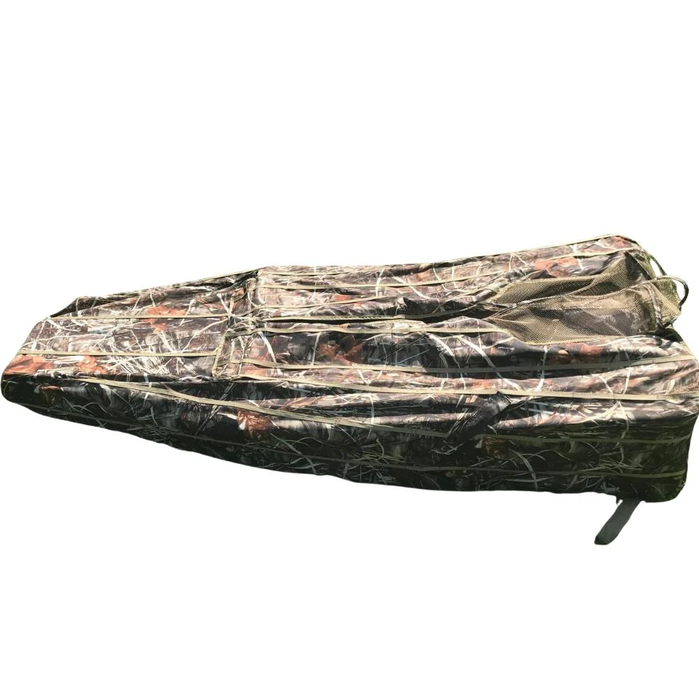 Pop Up Wildfowl Stubble Camo Lay Down Ground Blind - Image 18