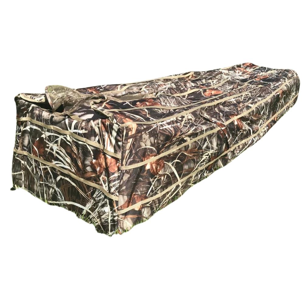 Pop Up Wildfowl Stubble Camo Lay Down Ground Blind - Image 8
