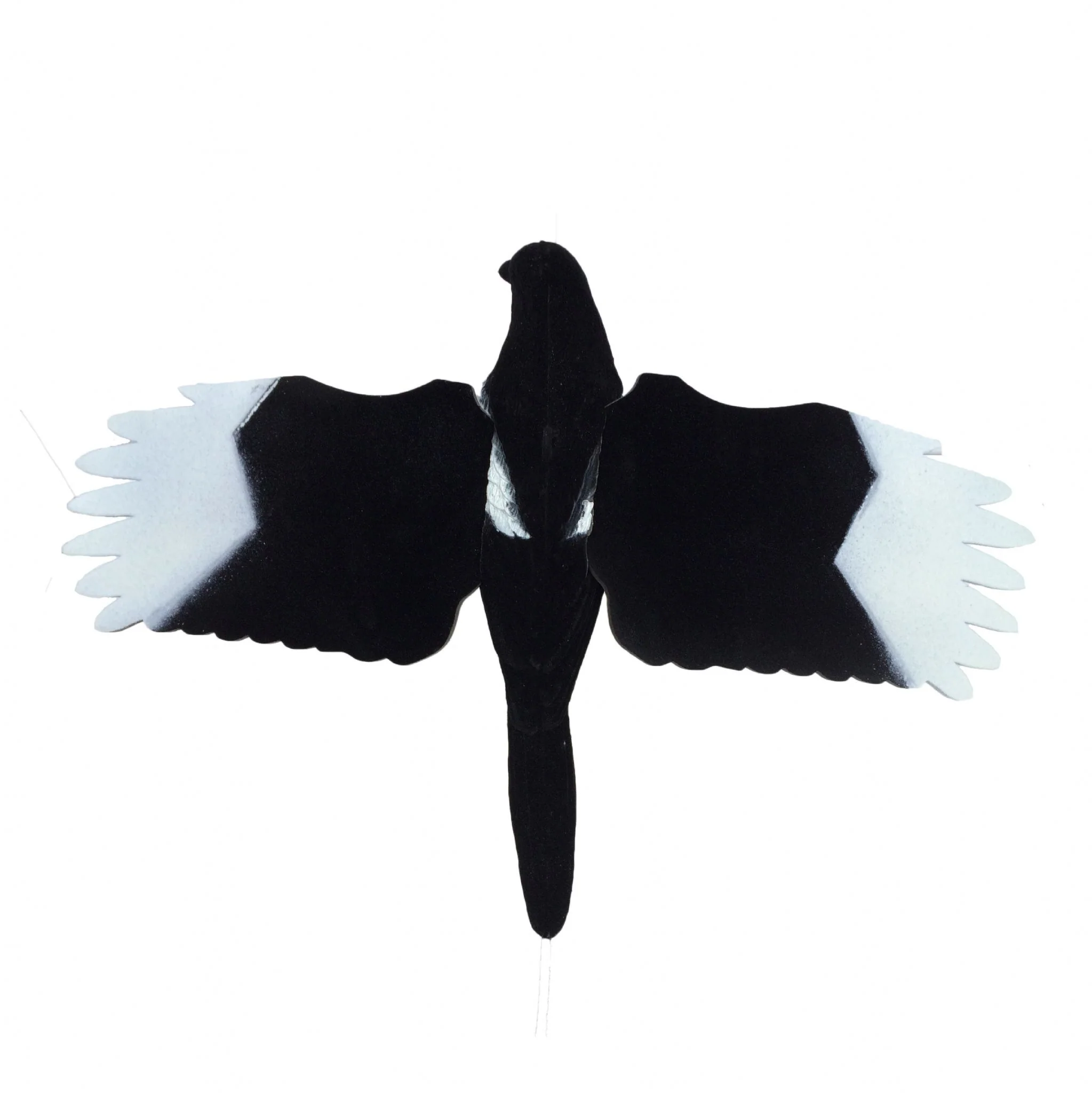 Premium Flocked Winged Magpie Decoy