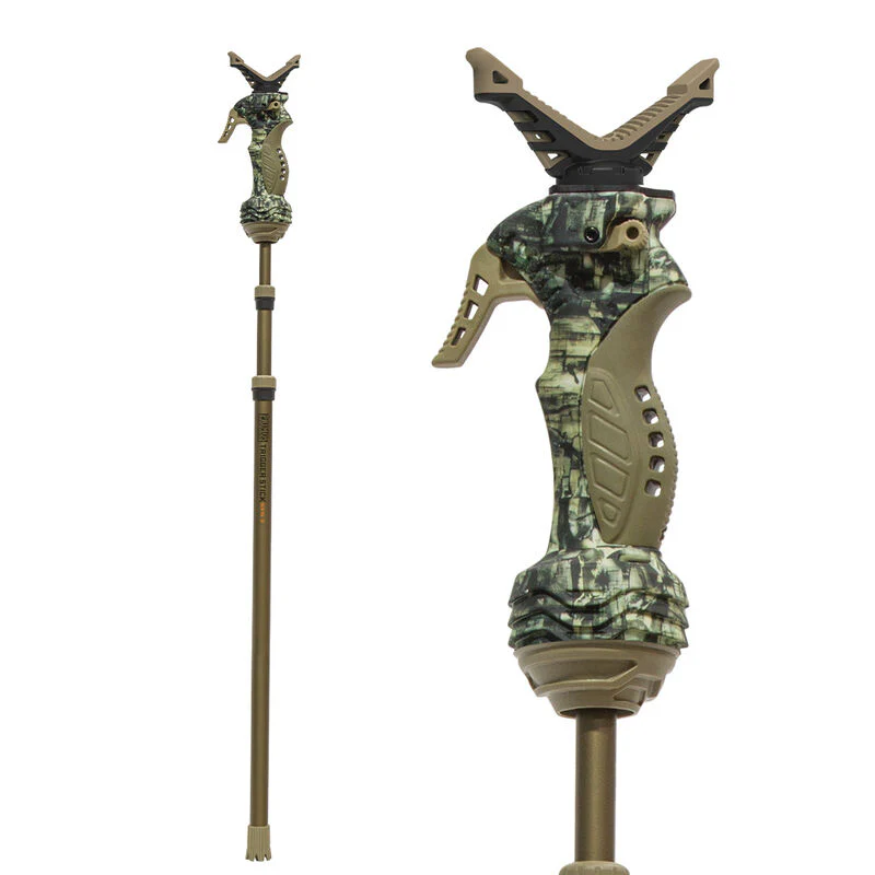 Primos Trigger Stick Gen 3 Tall Tripod – Camo Shooting Stick with Free Camera Mount - Image 6