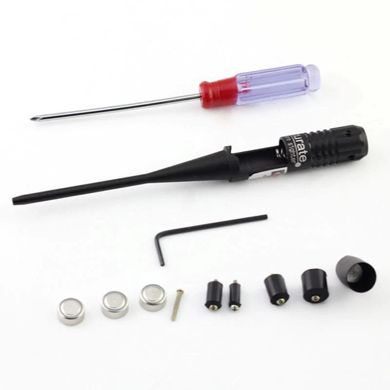 RED LASER BORE SIGHTER .22 .50 TARGET