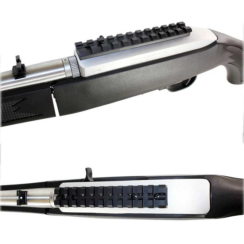 Ruger 10/22 Low Profile See Through Weaver Picatinny Rail Mount - Image 4