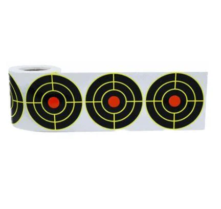 SHOOTING TARGET STICKERS ROLL 200 SELF ADHESIVE TARGETS - Image 3