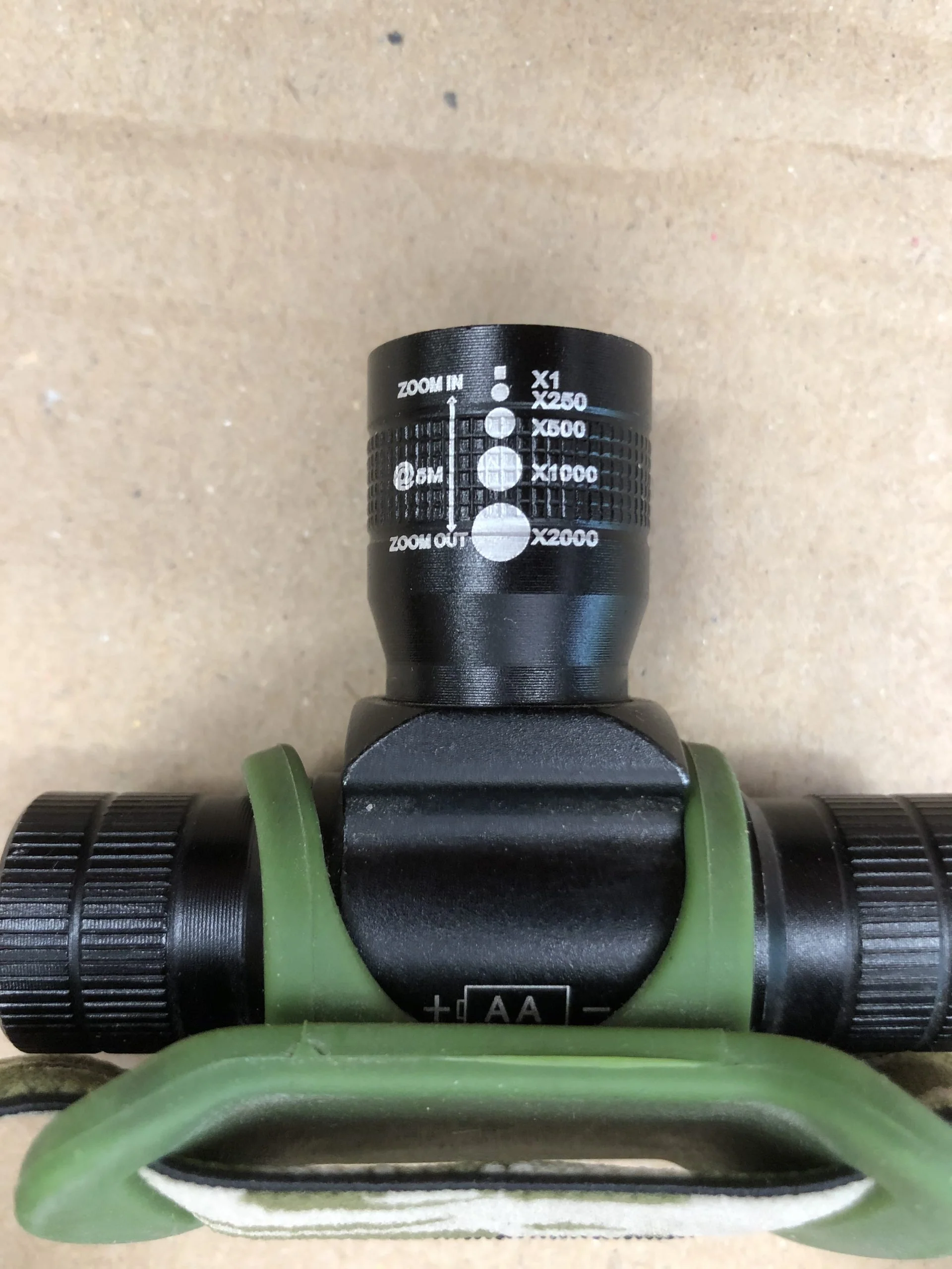 Slight Seconds Camo Cree Rechargeable Head Torch - Image 3
