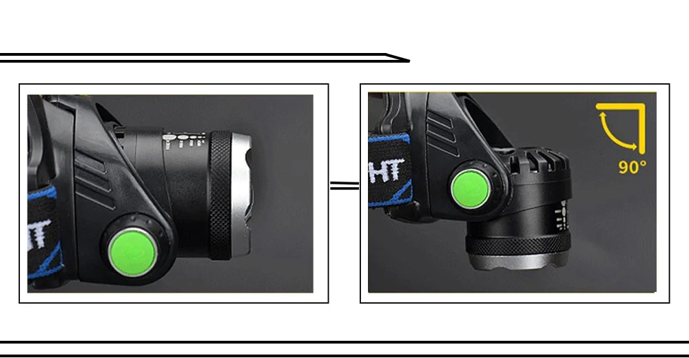 Super Bright LED Head Torch for Camping, Hiking etc - Image 10