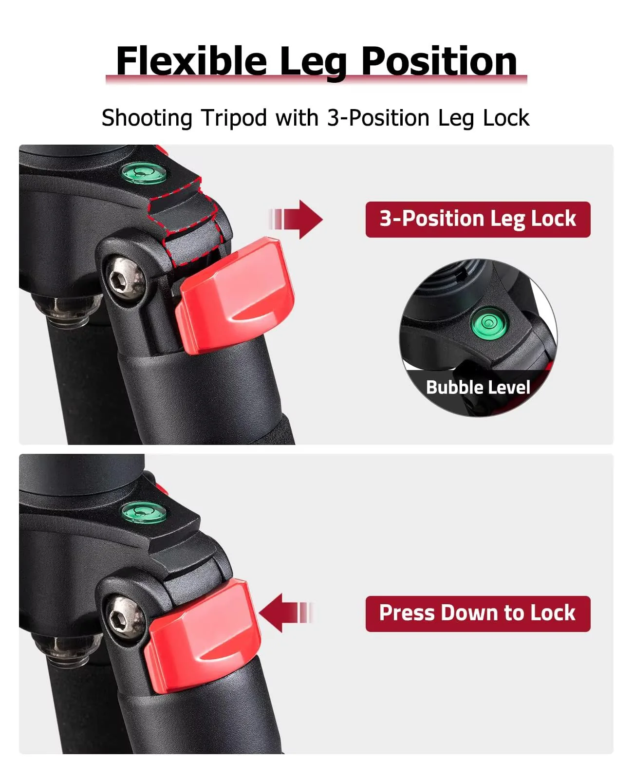 Trakiom Carbon Fibre Shooting Tripod - Image 4