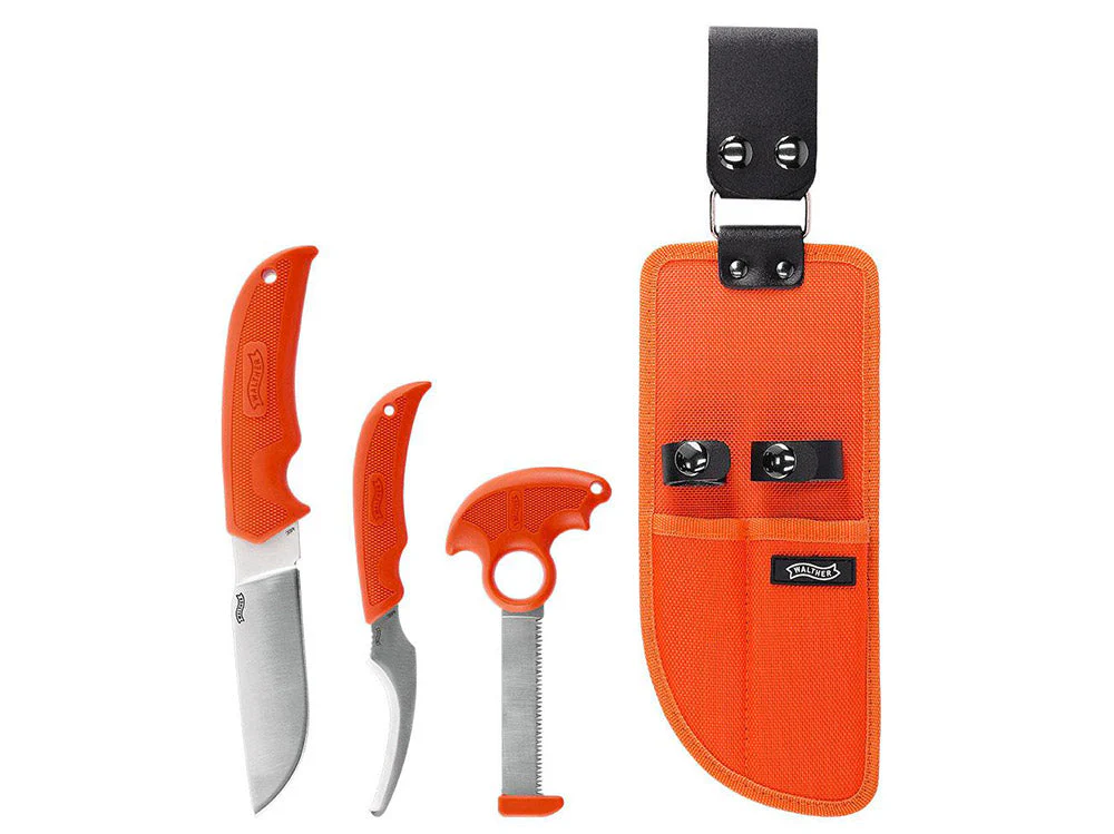 WALTHER HUNTERS GAME PROCESSING KNIFE SET OF 3 KNIVES - Image 7