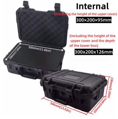 Waterproof Hard Carry Case Sponge Storage - Image 3
