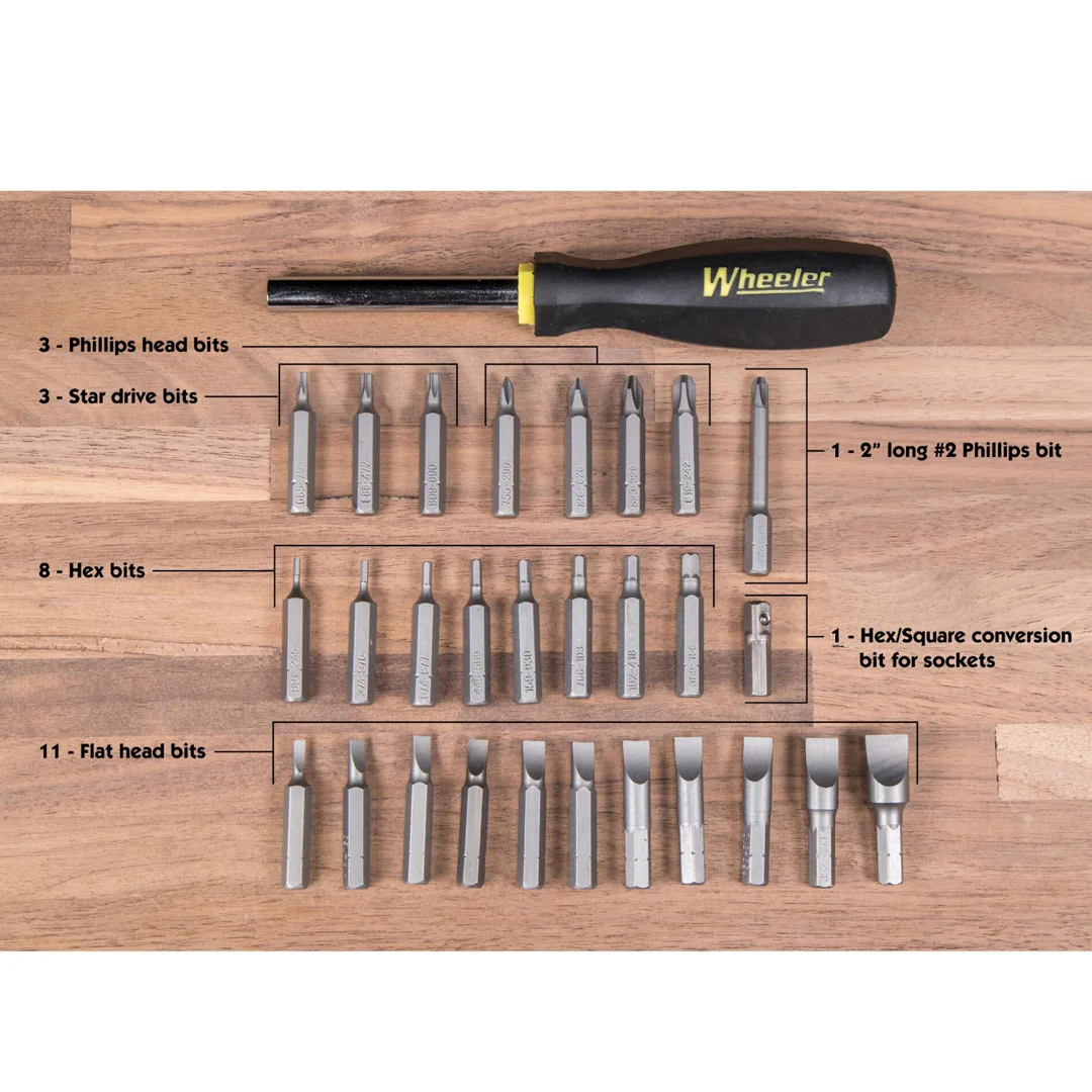 WHEELER PROFESSIONAL GUNSMITHING SCREWDRIVER SETS:  36, 43, 65, 72 or 89 pcs - Image 2