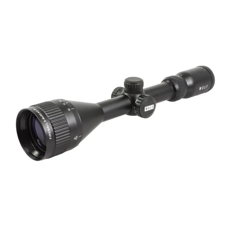 WULF Fireball Rifle Scope 3-9x50 AO SFP w/ 9-11mm Rings - Image 14