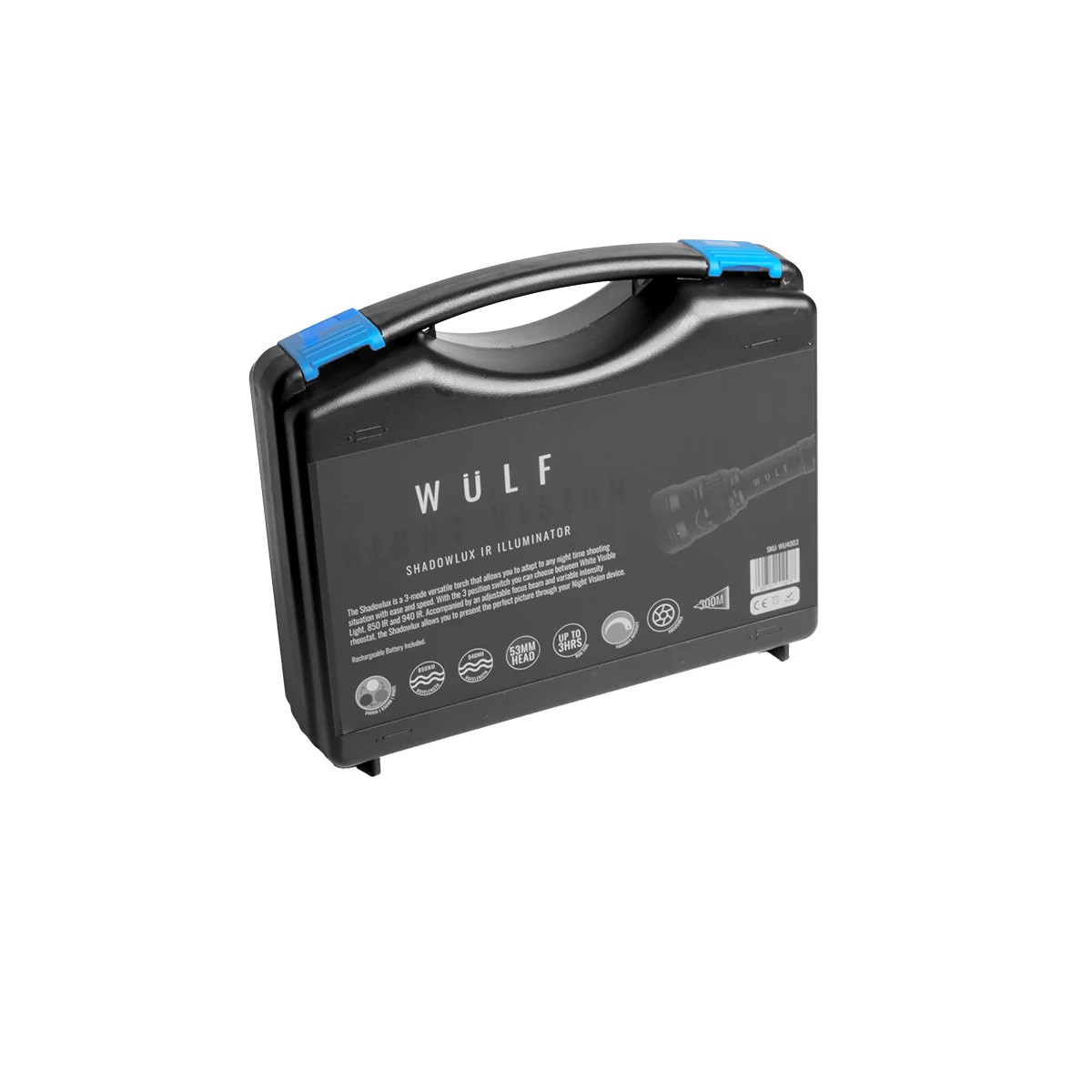 WULF Shadowlux 3 LED 850nm/940nm/White IR Illuminator Torch - Image 6
